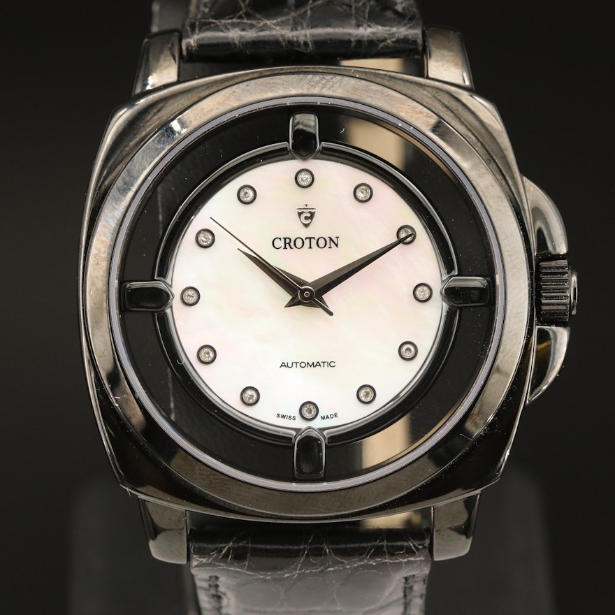 Croton Swiss Made Limited Edition Automatic Wristwatch