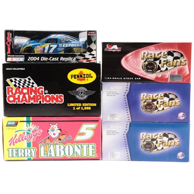 Revell Chevrolet Monte Carlo with Other Diecast Race Cars