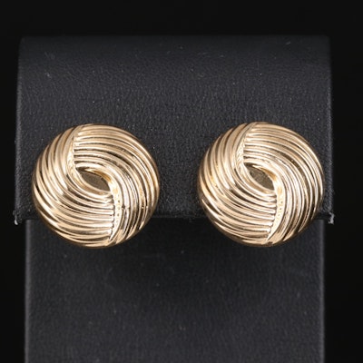 14K Knot Style Earrings