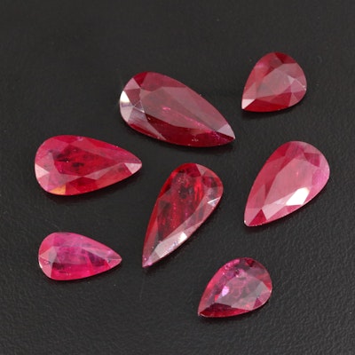 Loose Ruby and Filled Corundum