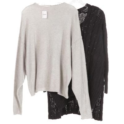 Free People Cotton and Wool Blend Sweaters