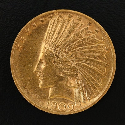 1909 Indian Head $10 Gold Eagle