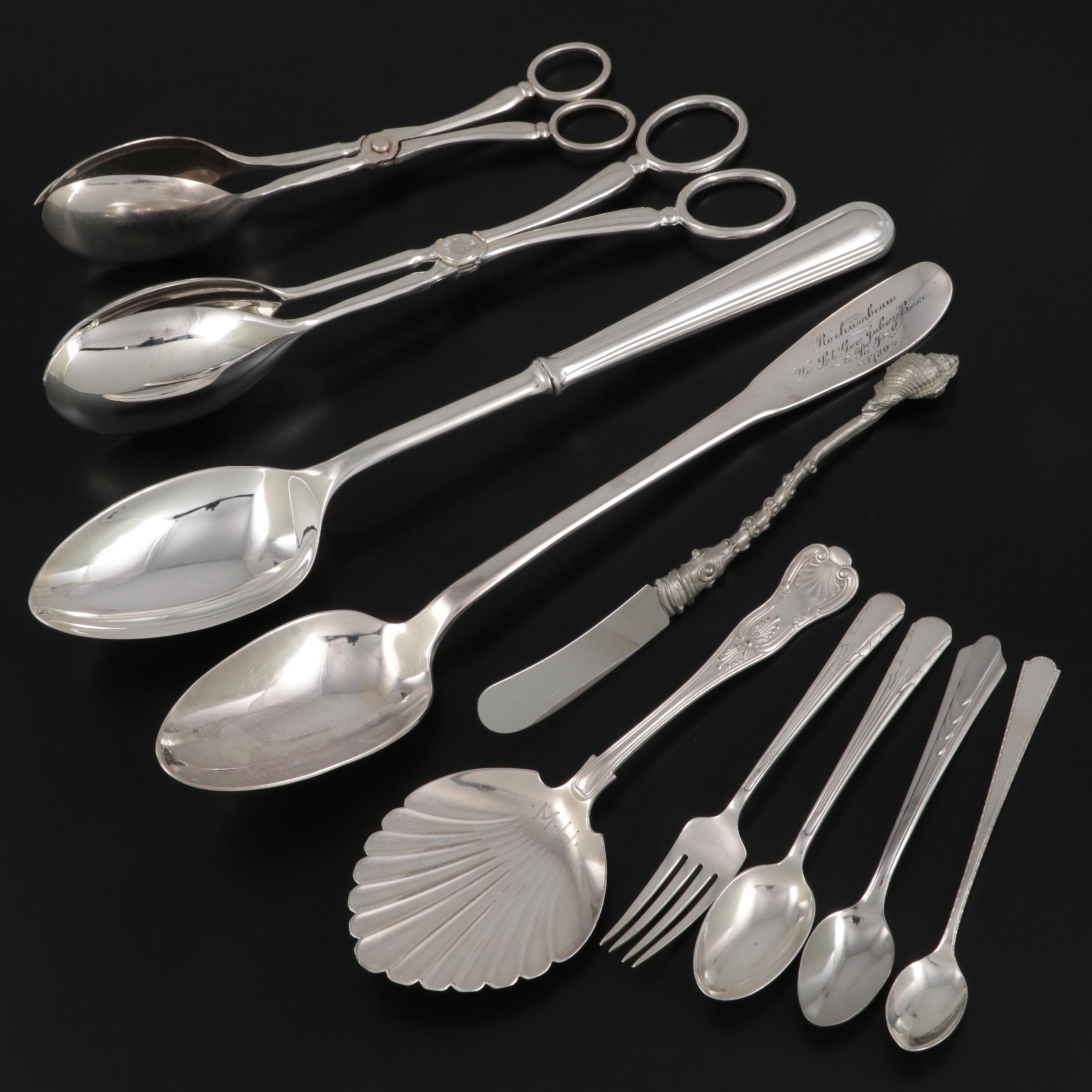 Weidlich and International Silver Co. Sterling Silver with Assorted