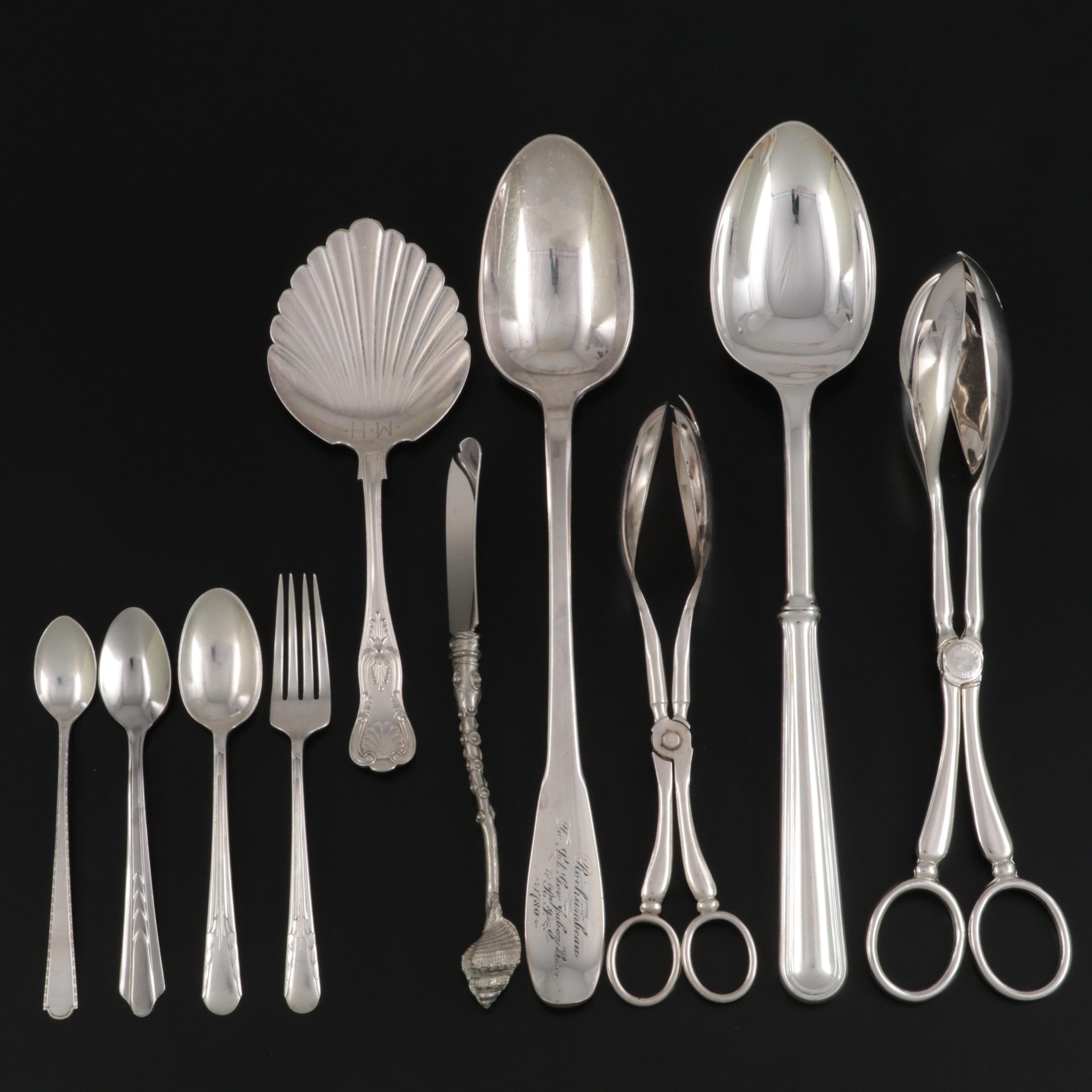 Weidlich and International Silver Co. Sterling Silver with Assorted