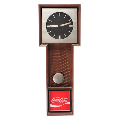 "Enjoy Coca-Cola" Wall Hanging Electric Clock