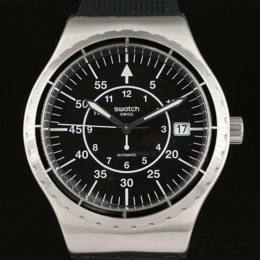 Swatch Sistem 51 Irony Automatic Wristwatch