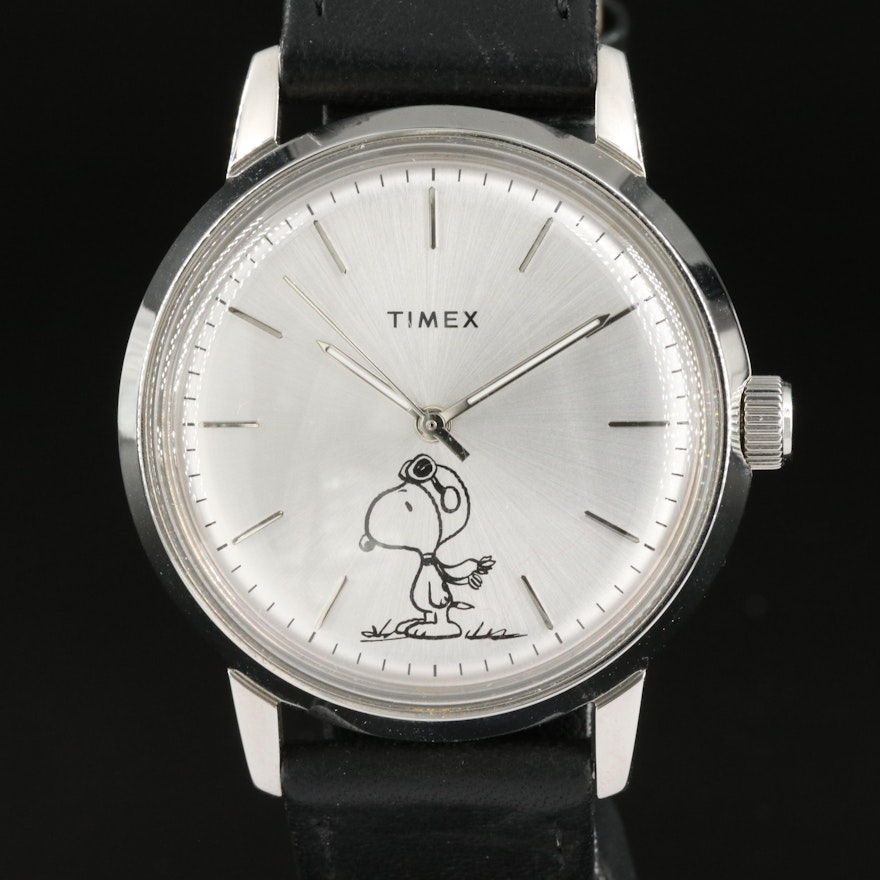 Timex Marlin Snoopy Automatic Wristwatch