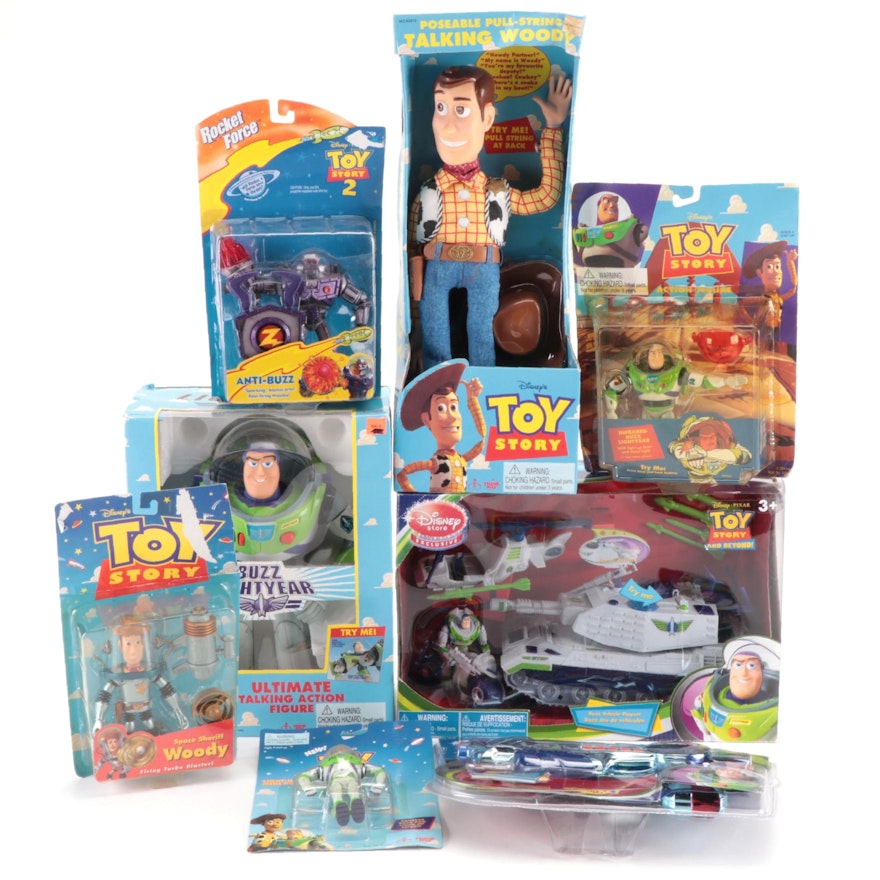 Buzz Lightyear, Talking Woody, and More "Toy Story" Collectible Toys