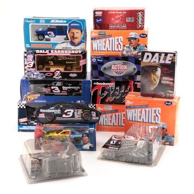 Winner's Circle Dale Earnhardt Action Figures with NASCAR Model Cars and More