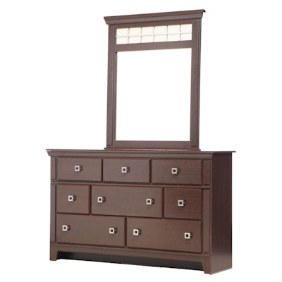 Progressive Furniture Laminate Eight-Drawer Dresser