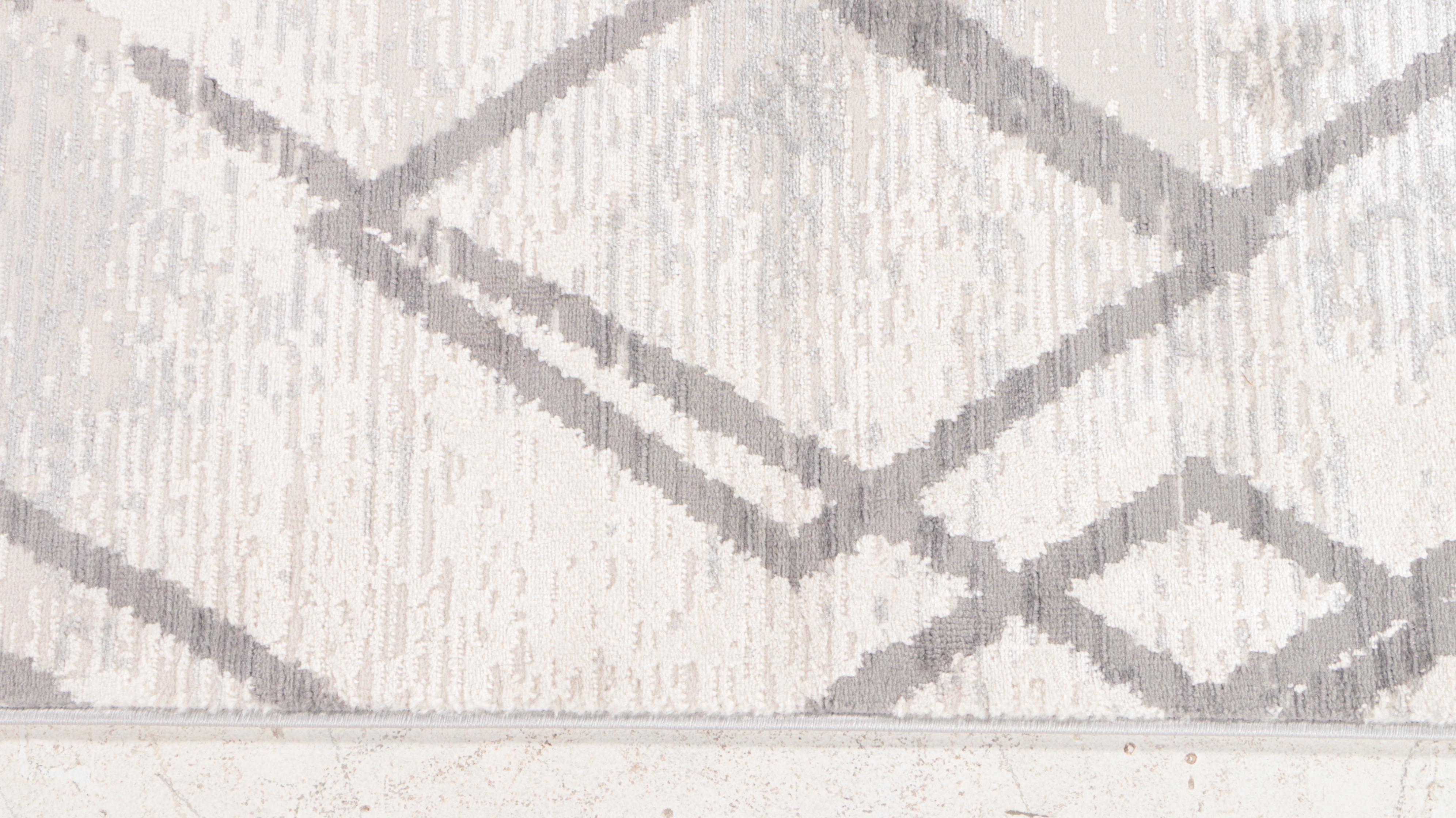 7'11 x 10'2 Machine Made Gertmenian "Brio" Kenton Gray Area Rug EBTH