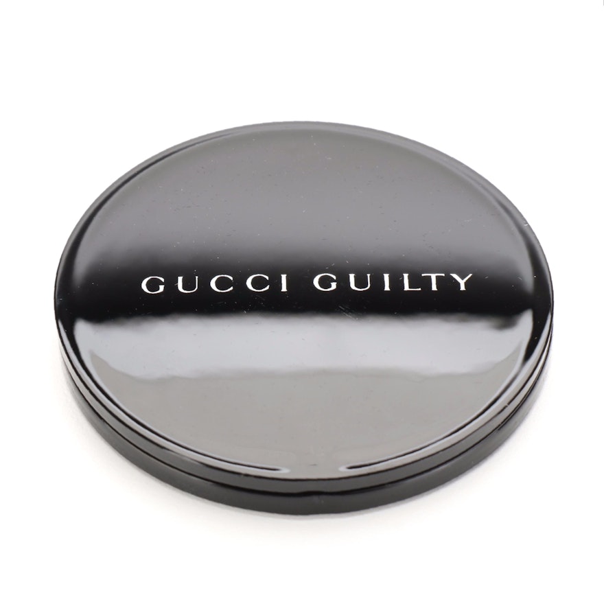 Gucci Guilty Compact Mirror and Gucci Beauty Button Flap Pouch