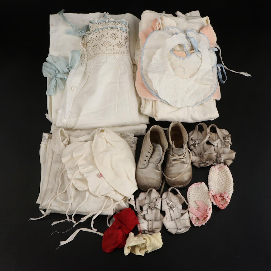Vanta Infant Abdominal Binder, Other Infant Garments, and Women's Chemises