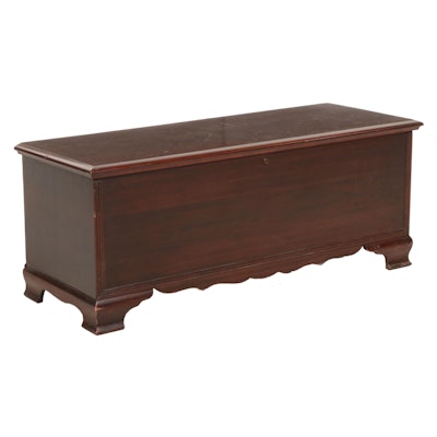 Lane George III Style Mahogany and Cedar Lined Blanket Chest
