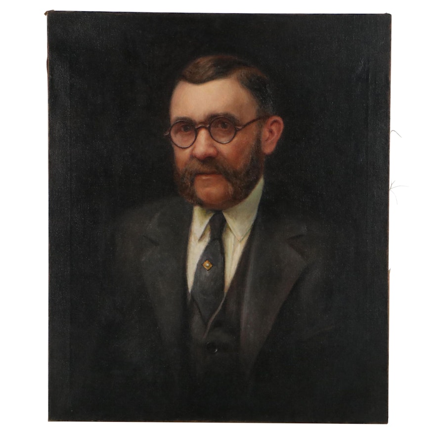 Portrait Oil Painting of a Gentleman
