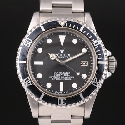 1981 Rolex Sea-Dweller "Great White" Wristwatch