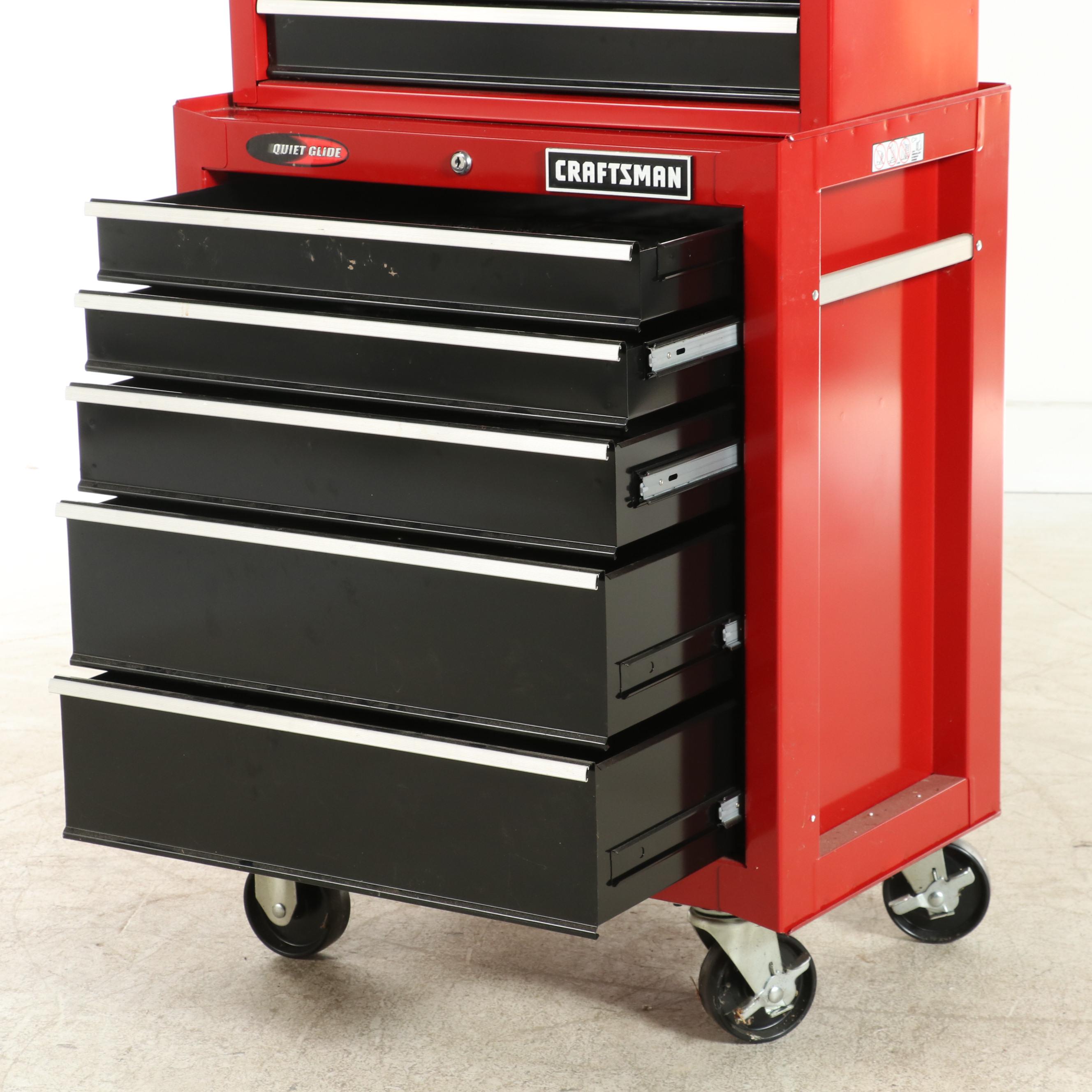 Craftsman "Quiet Glide" 11Drawer Tool Storage Cart EBTH