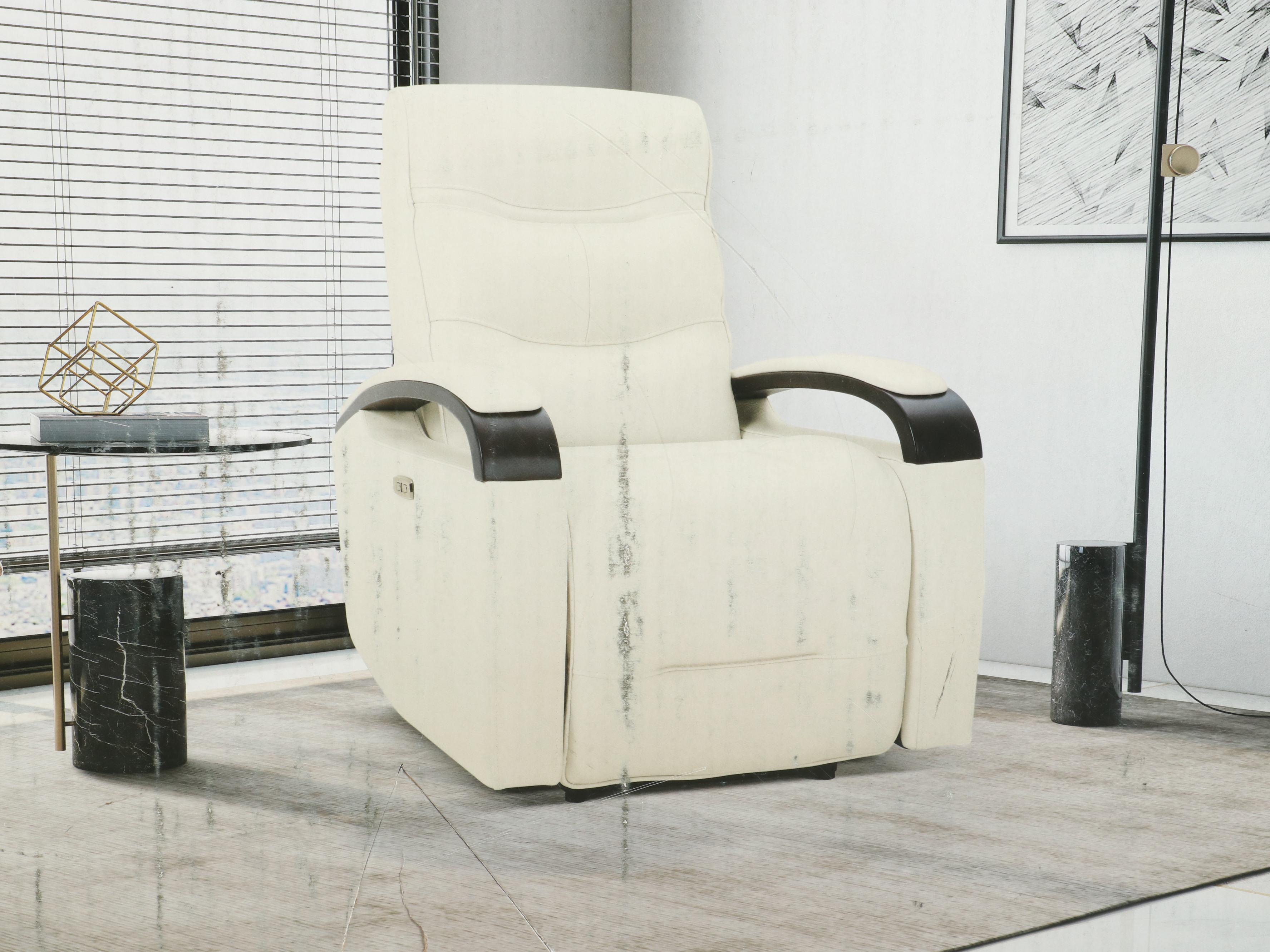 Gilman Creek Furniture "Canmore" Leather Power Recliner with Power