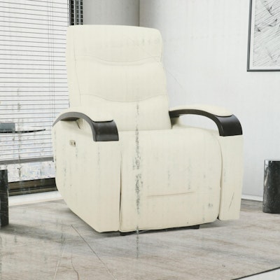 Gilman Creek Furniture "Canmore" Leather Power Recliner with Power Headrest