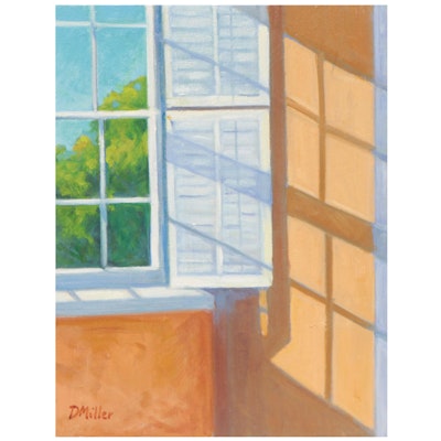 Deborah Miller Oil Painting of Window