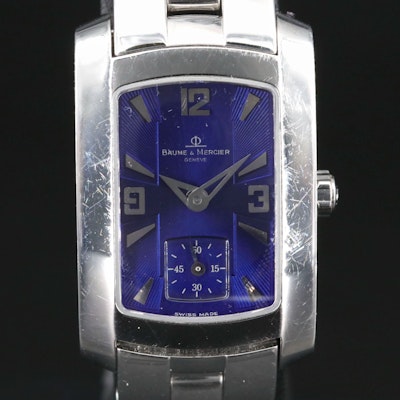 Baume & Mercier Hampton Blue Dial Wristwatch
