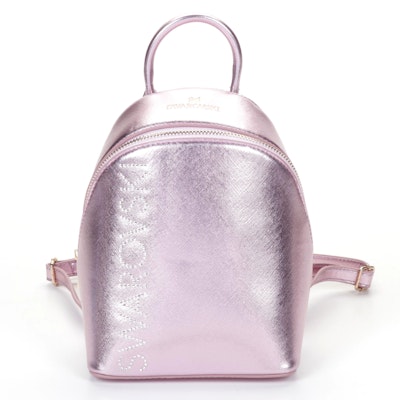 Swarovski Minature Metallic Pink Backpack