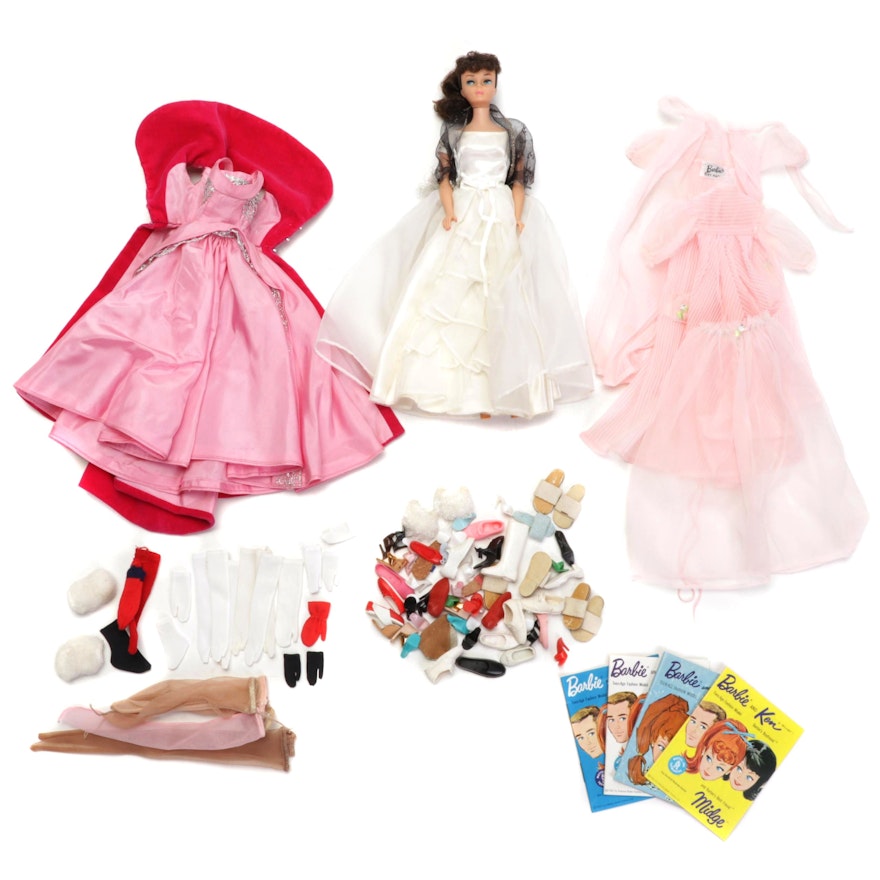 Mattel Barbies and Accessories, Mid to Late 20th Century