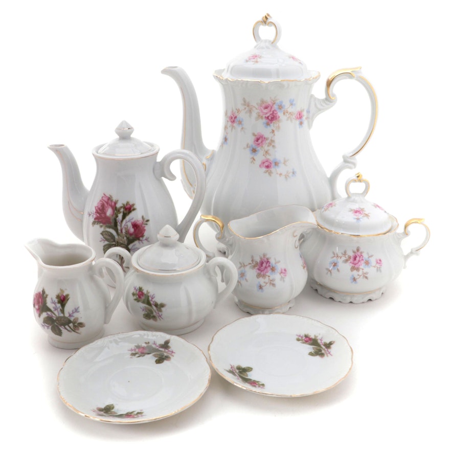 Edelstein "Maria-Theresia" and Other Porcelain Coffee Set