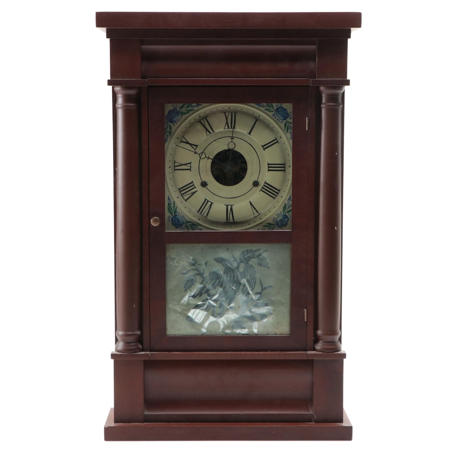 Seth Thomas Clock Co. Column Mantel Clock, Mid-19th Century