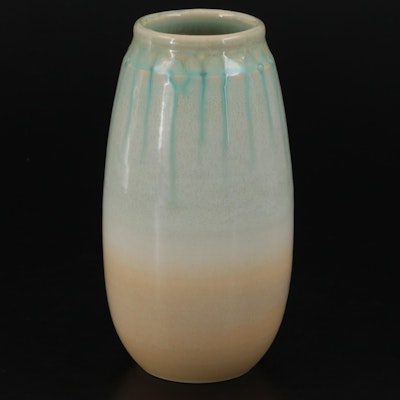 Rookwood Pottery Artist Signed Drip Glaze Vase, 2019