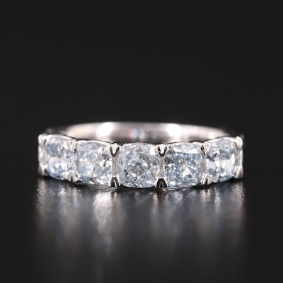 14K 1.76 CTW Lab Grown Diamond Five Stone Ring