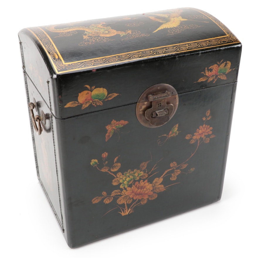 Chinese Lacquerware Storage Box