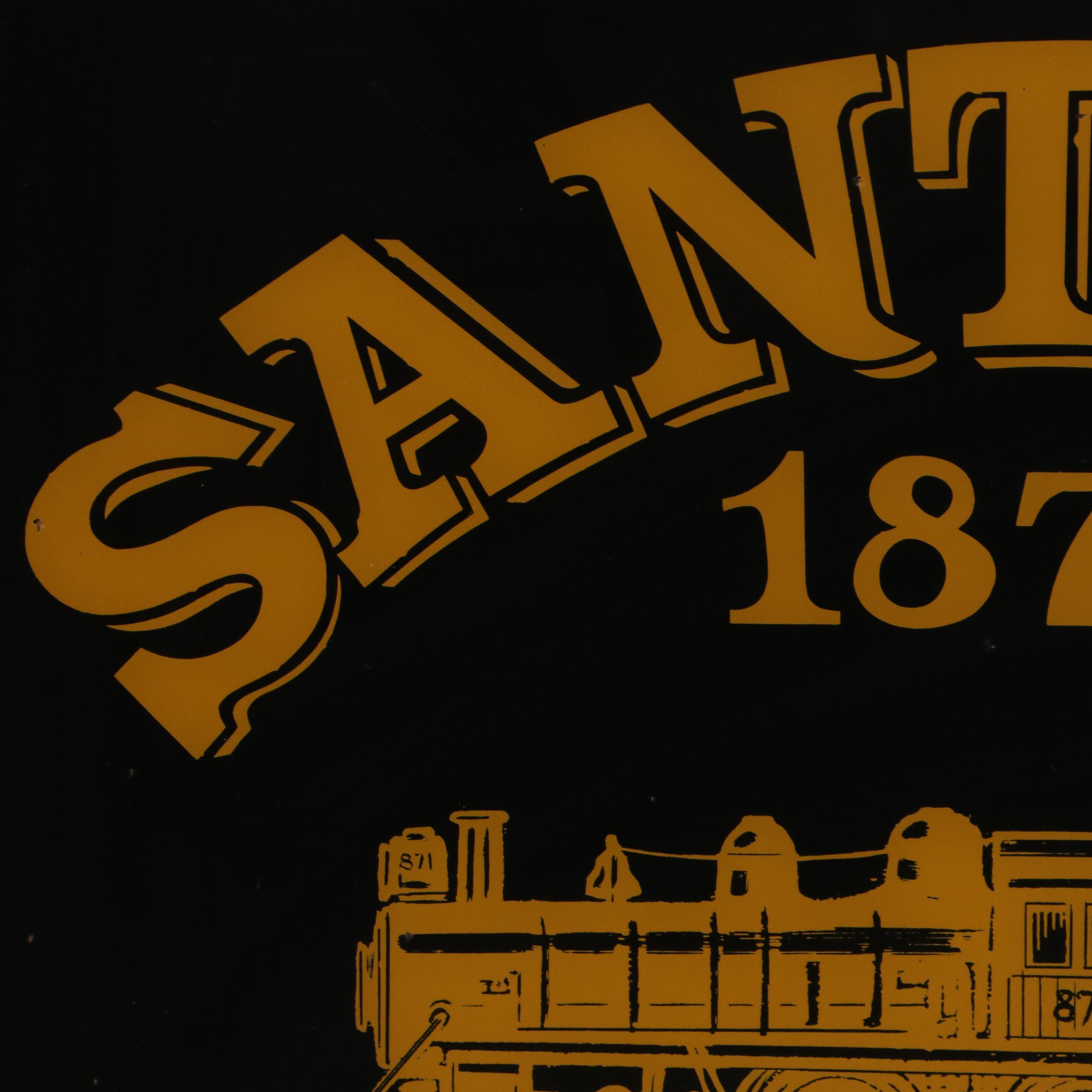 Santa Fe Railroad Sign | EBTH