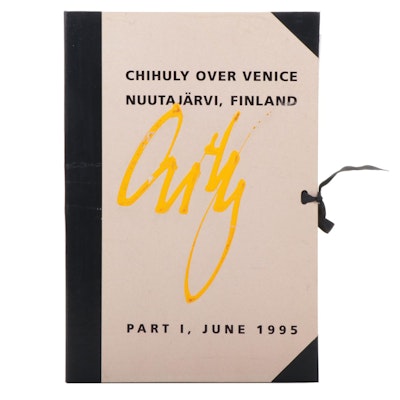 Chihuly over Venice: Nuutajärvi, Finland: part I With Signed Cover, June 1995