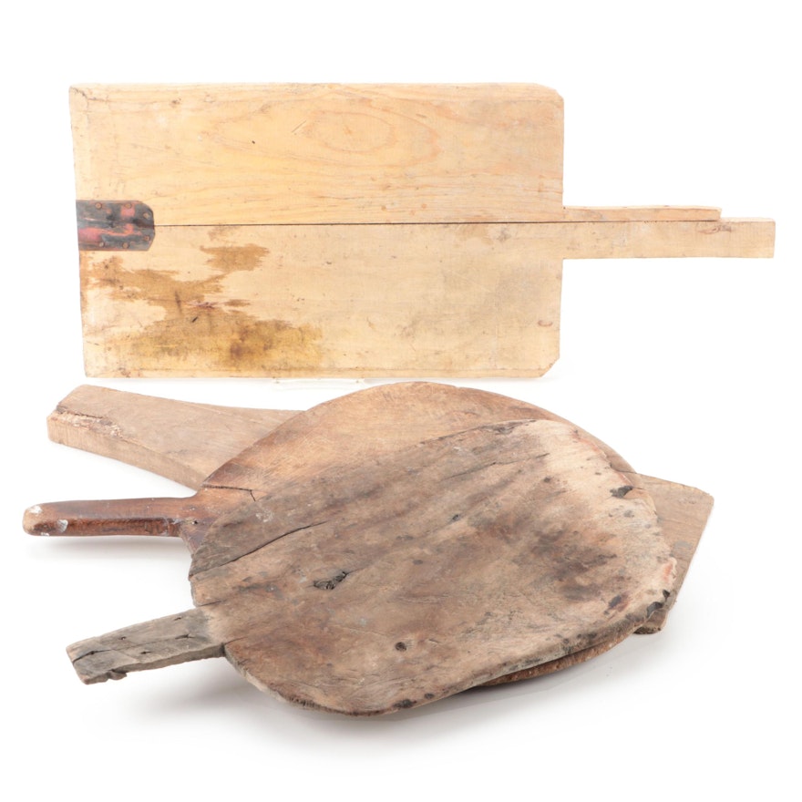 Wooden Baker's Paddles