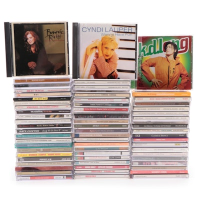 Bonnie Raitt, K.D. Lang, Brooks & Dunn, Joan Jett, Cyndi Lauper and Other CDs