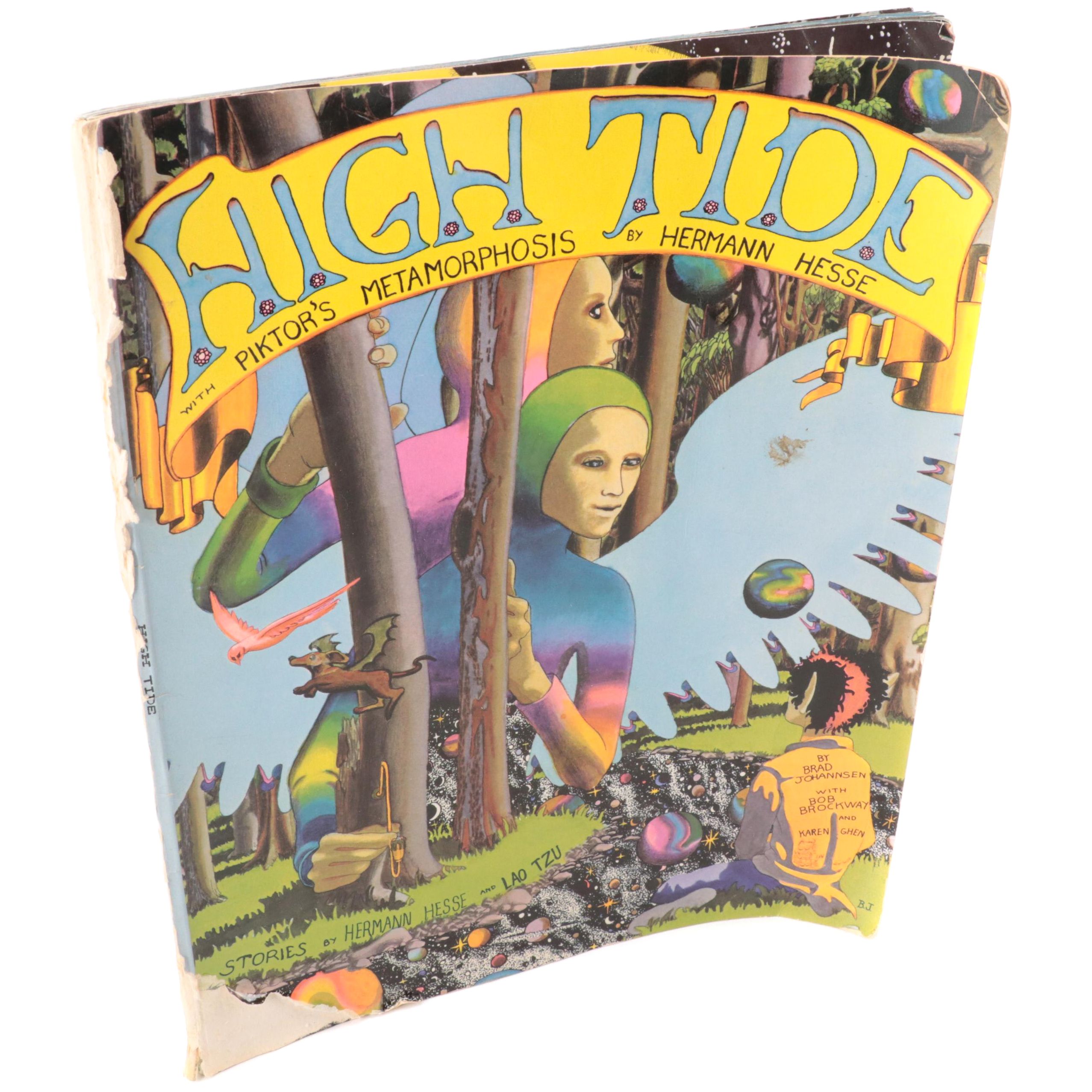 Illustrated "High Tide with Piktor's Metamorphosis" by Brad Johannsen