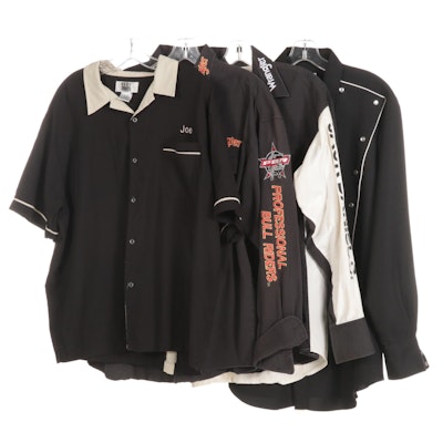 Men's H Bar C Ranchwear, Wrangler, and More Embroidered Shirts
