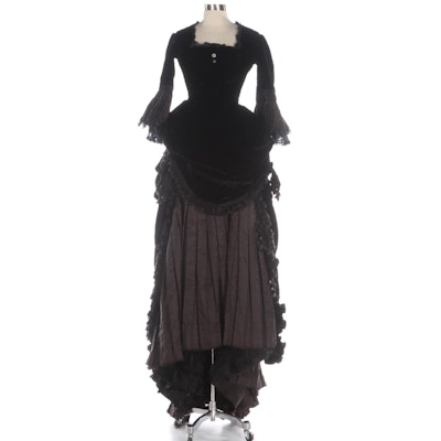Alley Theatre "Jekyll and Hyde" Musical, Period Costume Two-Piece Dress