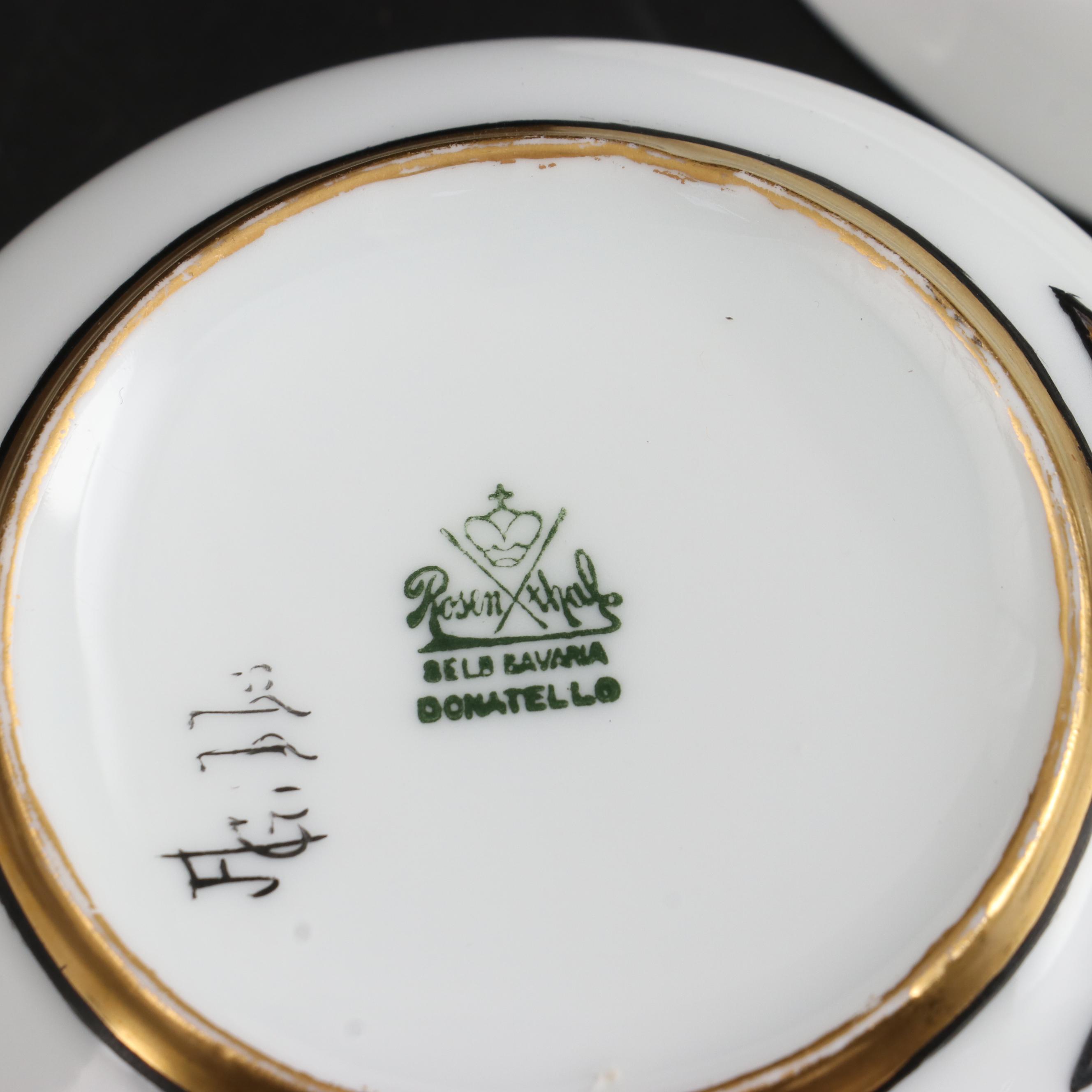 Rosenthal and Haviland "Donatello" Porcelain Dinnerware and Coffee