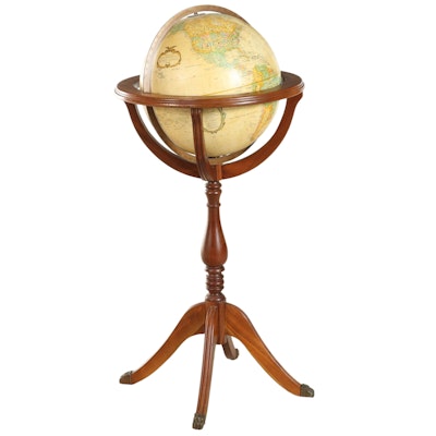 Repogle 12-Inch World Classic Series Terrestrial Globe on Stand