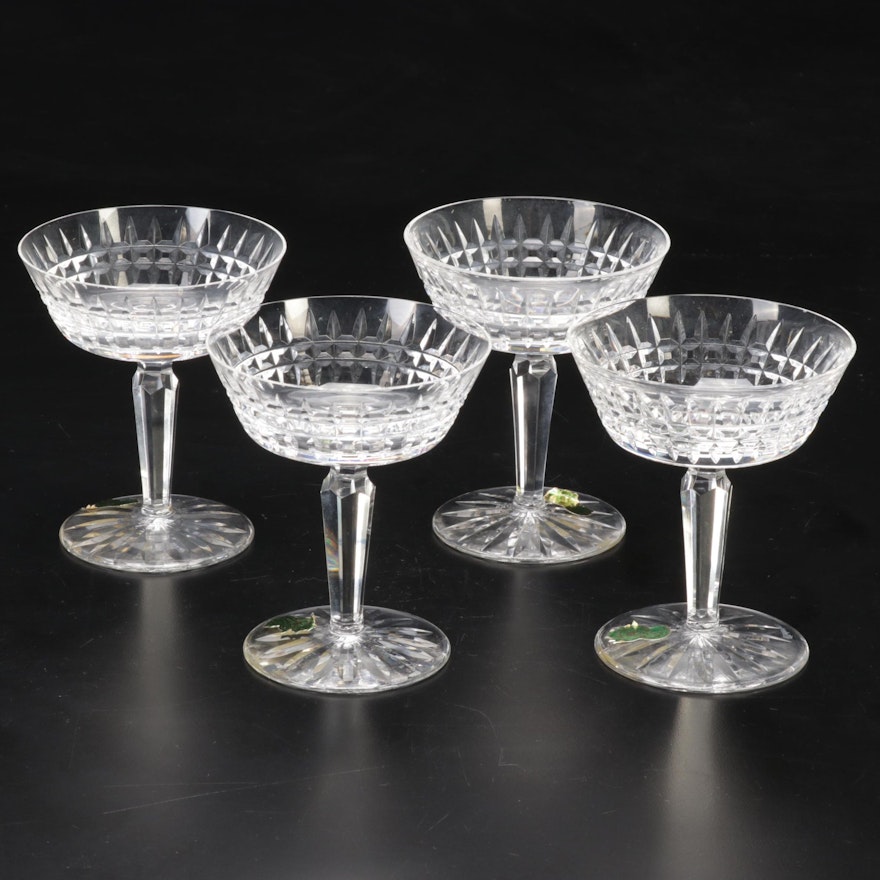 Waterford Crystal "Glenmore" Champagne Coupes