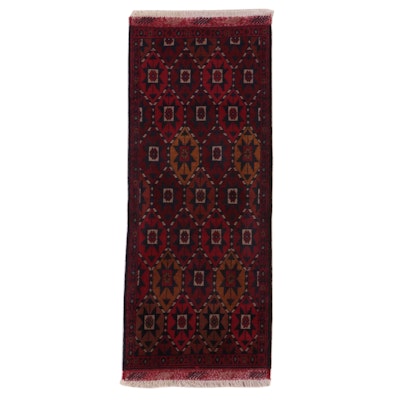 2' x 4'4 Hand-Knotted Afghan Accent Rug