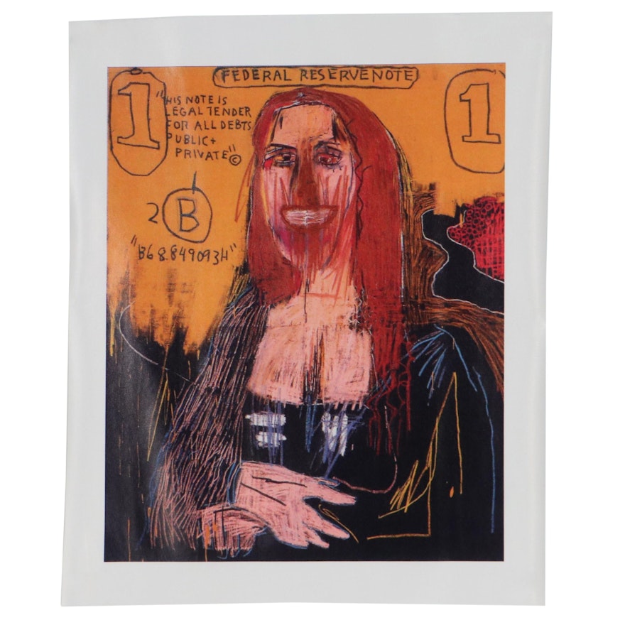 Giclée After Jean-Michel Basquiat "Mona Lisa"
