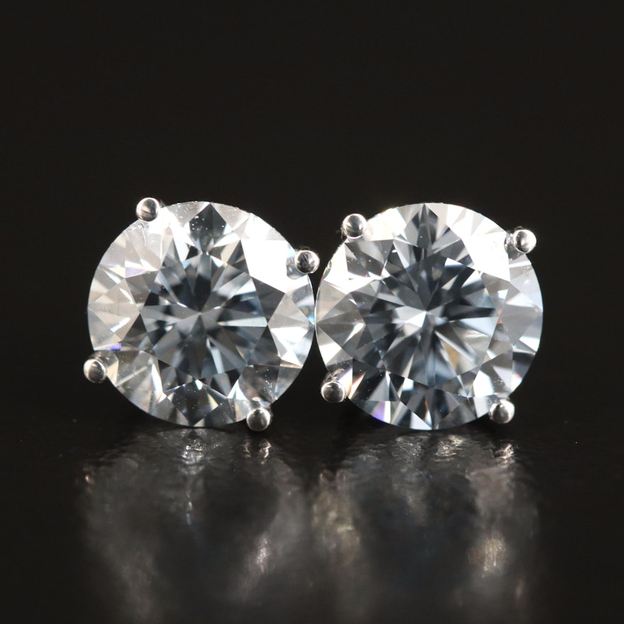 14K 2.32 CTW Lab Grown Diamond Stud Earrings