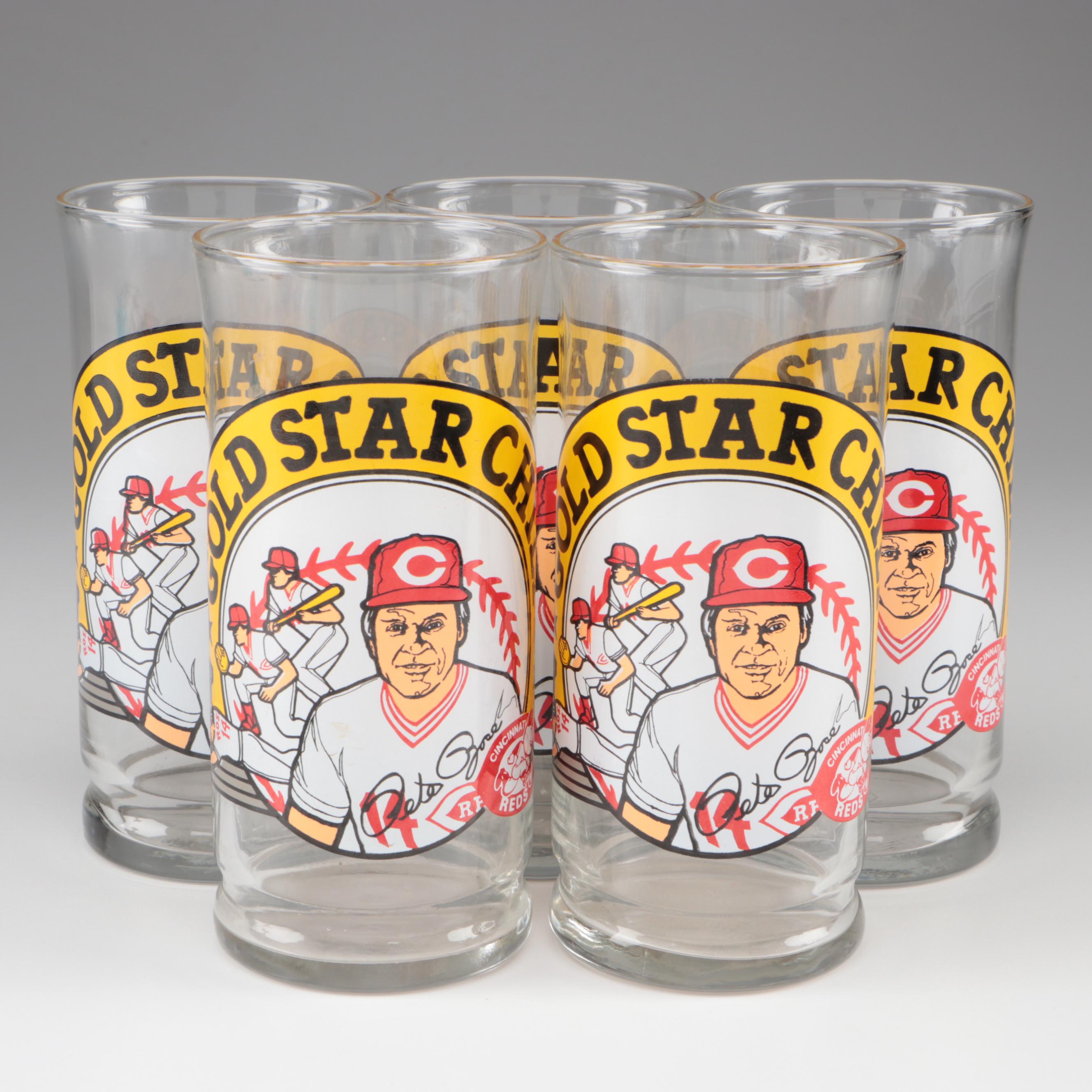 gold-star-chili-pete-rose-cincinnati-reds-baseball-glass-tumblers-ebth