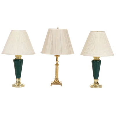 Three Table Lamps, Late 20th to 21st Century