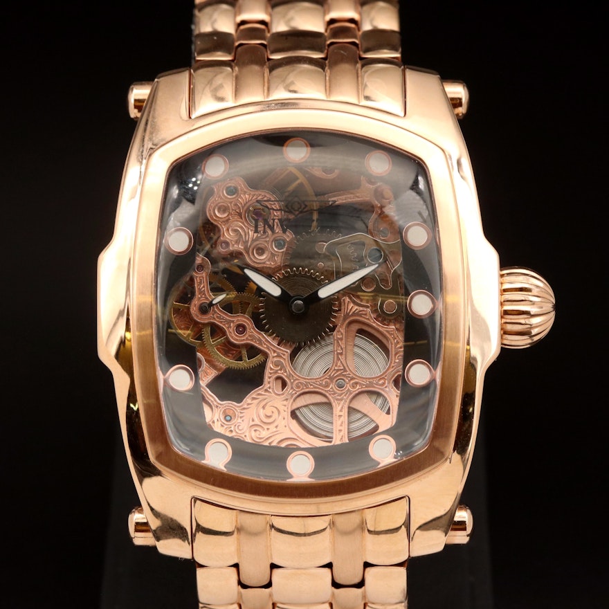 Invicta Lupah Exhibition Case Wristwatch