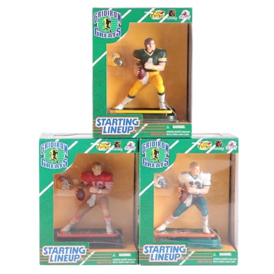 Kenner Starting Lineup Gridiron Greats Brett Favre and Other Figurines