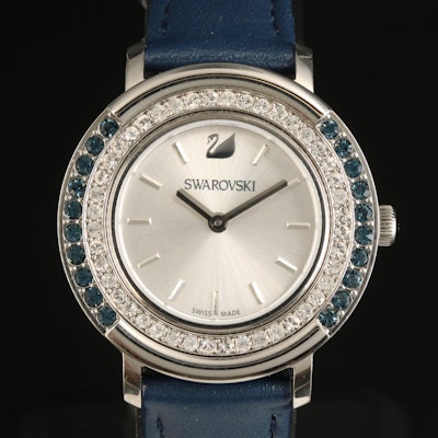 Swarovski Quartz Wristwatch with Crystal Accents